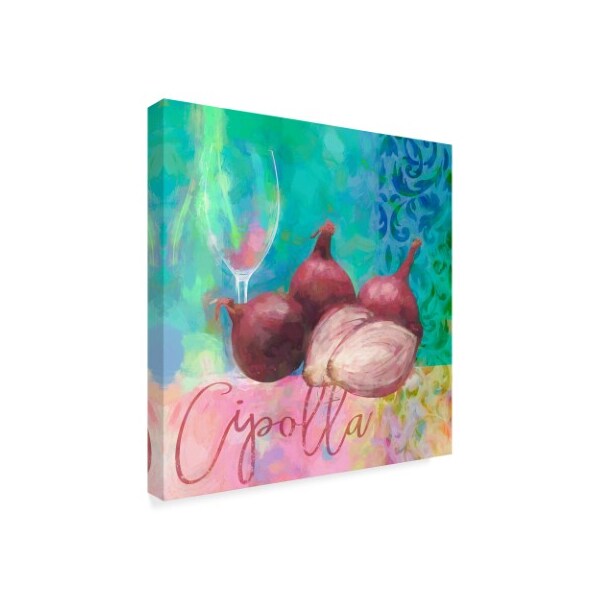 Cora Niele 'Cipolla Rossa Red Onion' Canvas Art,24x24